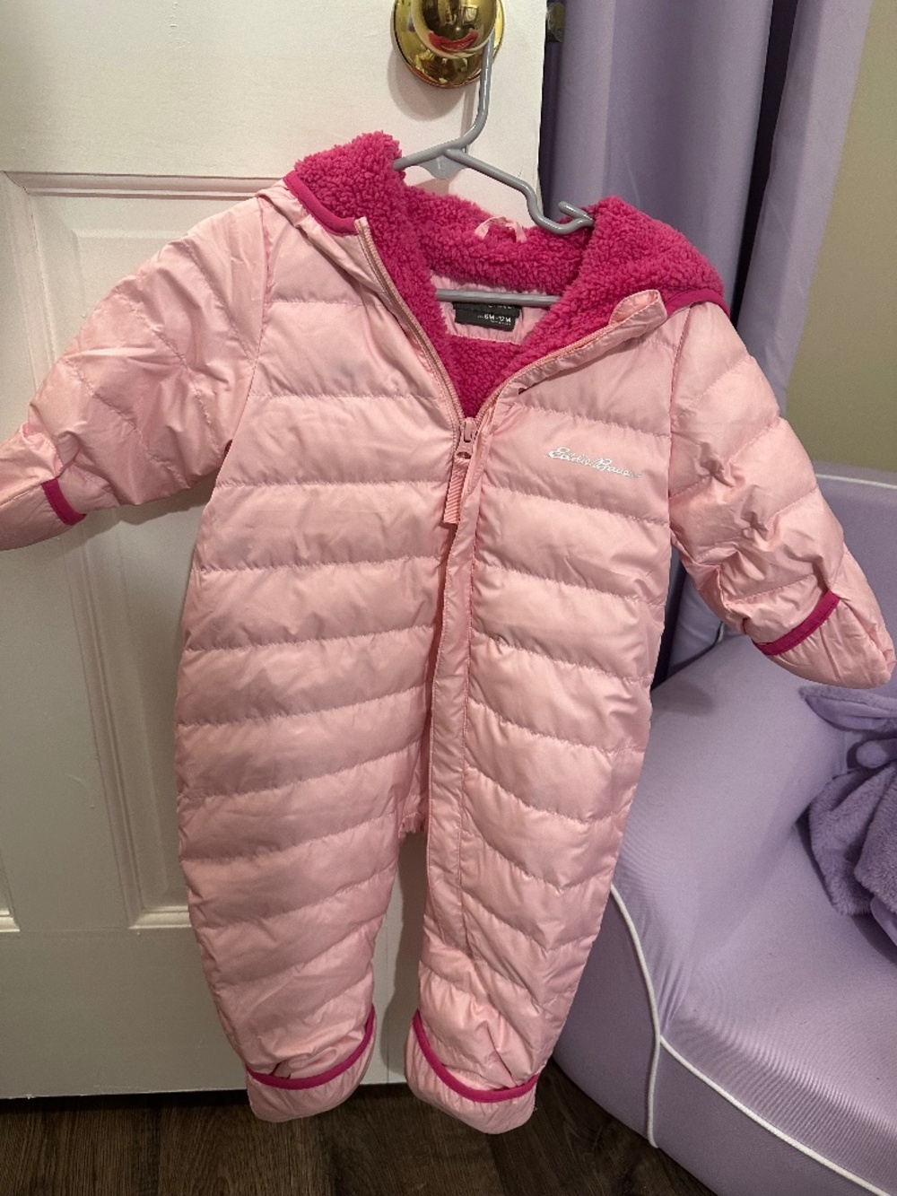 Eddie Bauer baby girl snowsuit